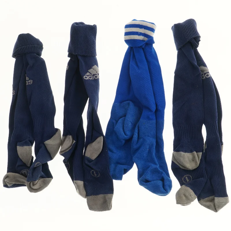4 par Adidas fodboldstrømper (str. 4 par, 50 cm)