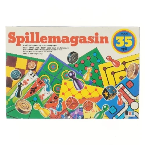 Spillemagasin med 35 spil fra BR (str. 39x27 cm)