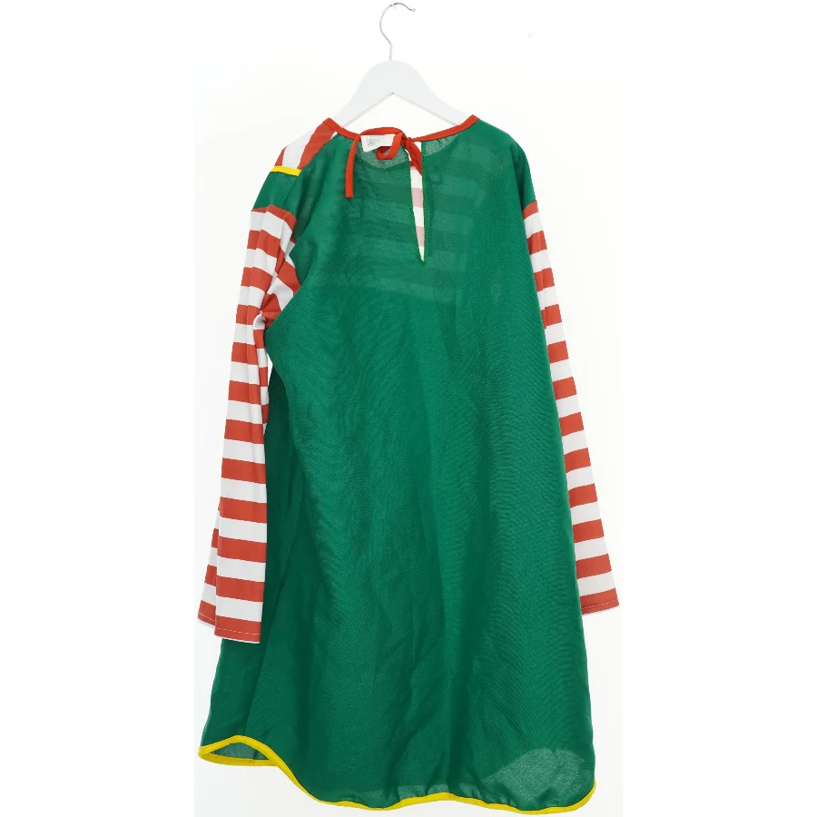 Kostume med striber og grøn kjole (str. M)