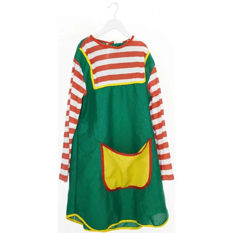 Kostume med striber og grøn kjole (str. M)