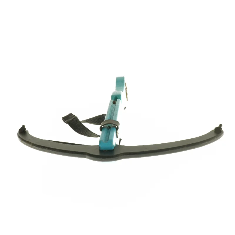 Blå træ-armbrøst str. 43x33 cm) (str. 43x33 cm)