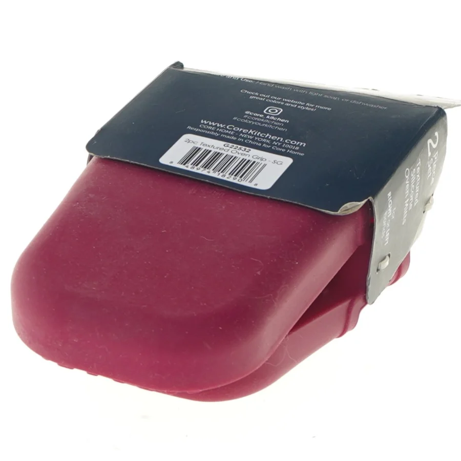 Nyt Sæt med 2 silikone grydelapper fra Core Kitchen (str. 15x6x8,5 cm)