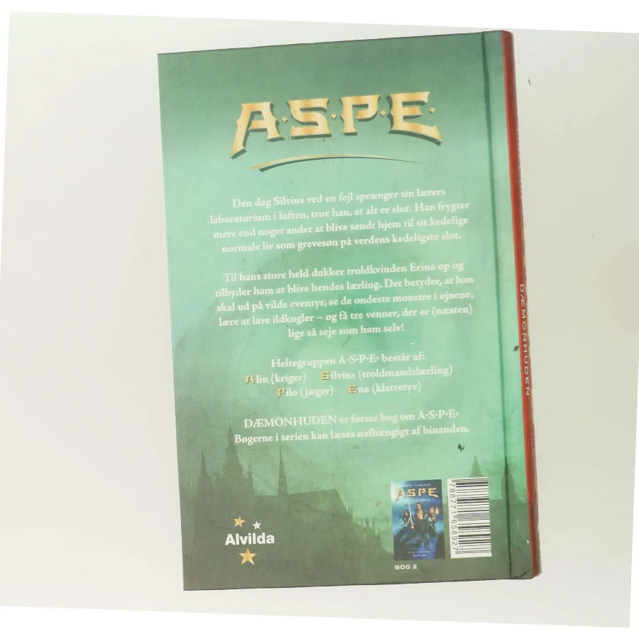 A.S.P.E - dæmonhuden af Mette Finderup (Bog)