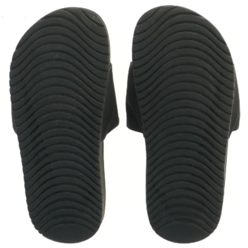 Nike Sorte badeslippers med logo (str. fod 22,5 cm)