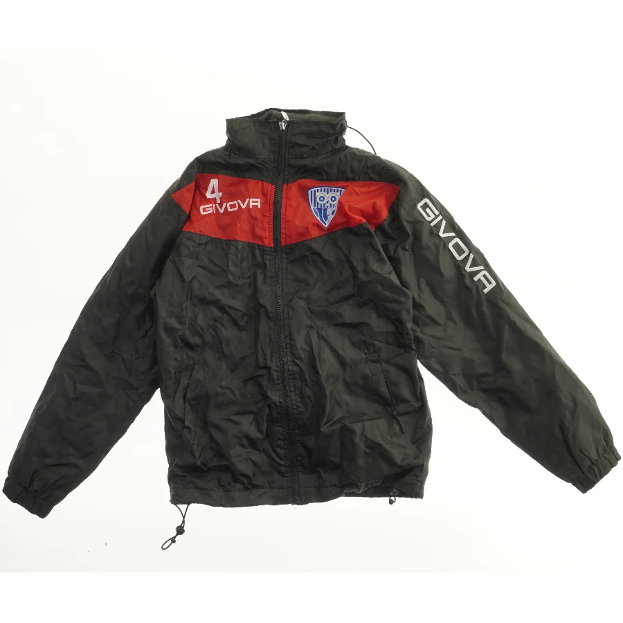 Sportsjakke med logoer fra Givova (str. XS)