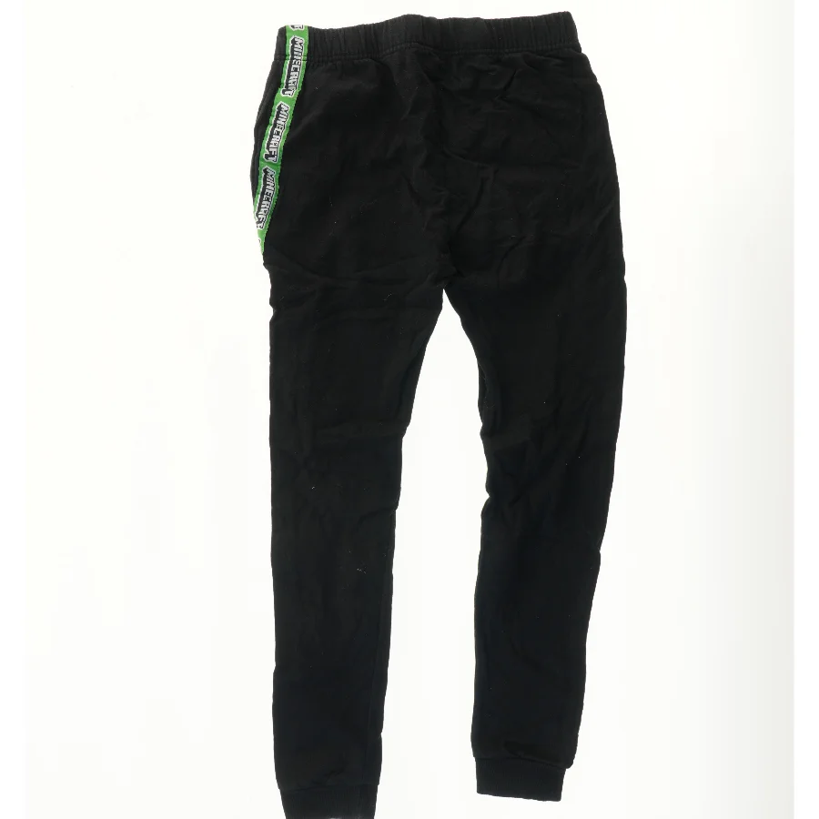 Børne joggingbukser med Minecraft detaljer (str. 146)