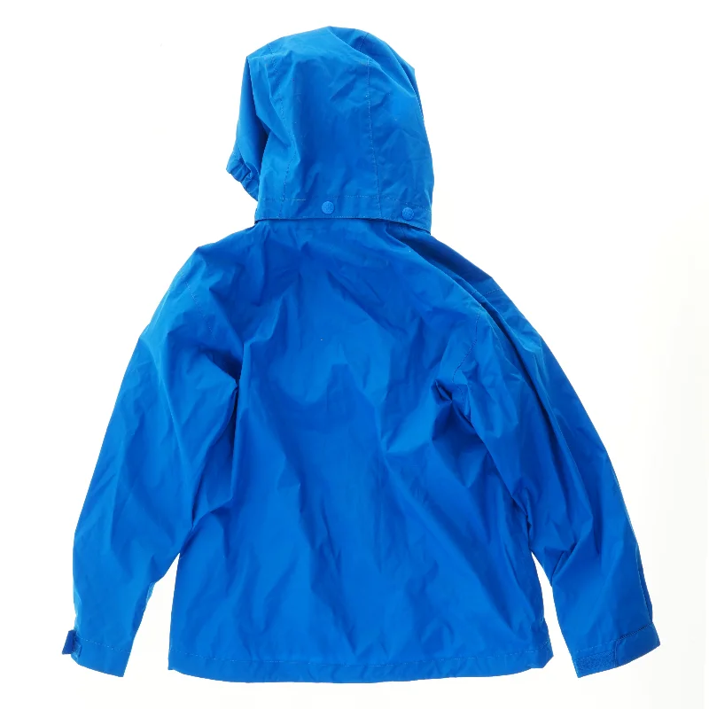 Blå regnjakke med hætte fra Hh (str. 152)