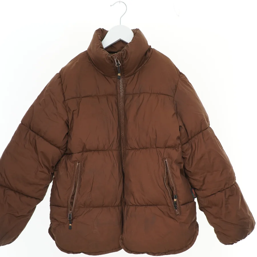Brun vatteret jakke fra H&M (str. 146)