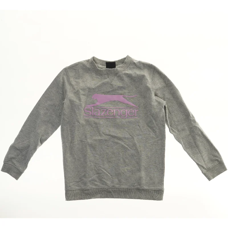 Slazenger Sweatshirt med logotryk (str. 152)