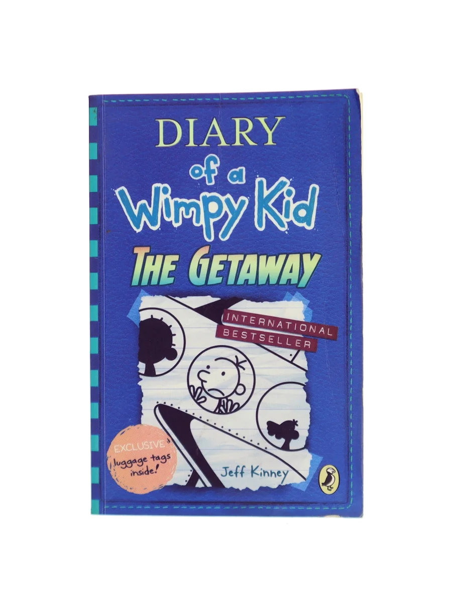 Forsiden af Diary of a Wimpy Kid: The Getaway af Jeff Kinney