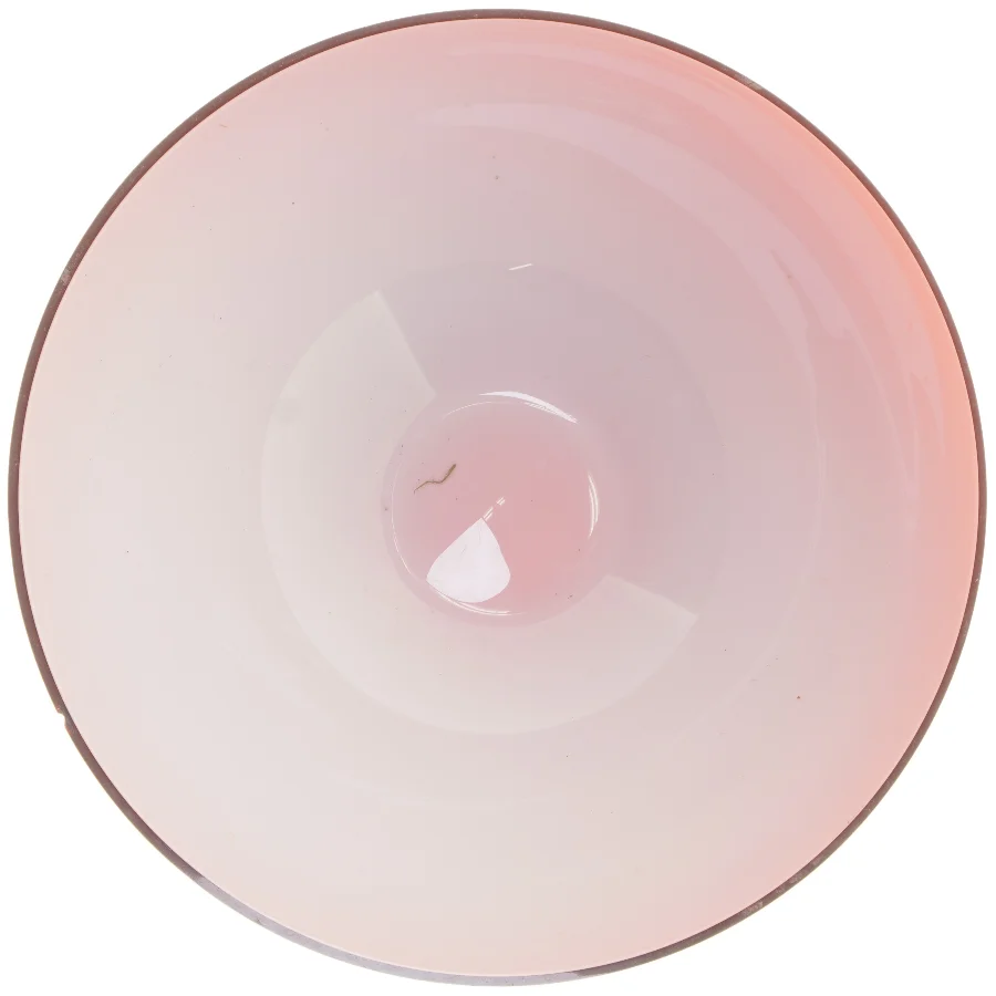 Holmegaard glas skål (str. Ø 30,5 cm)