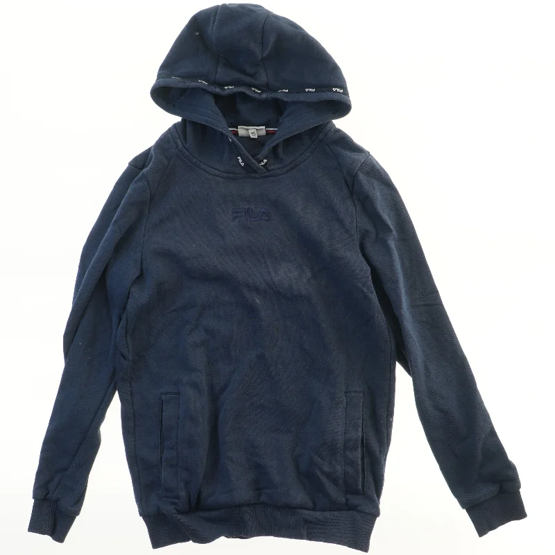 Blå hættetrøje fra FILA (str. 146)