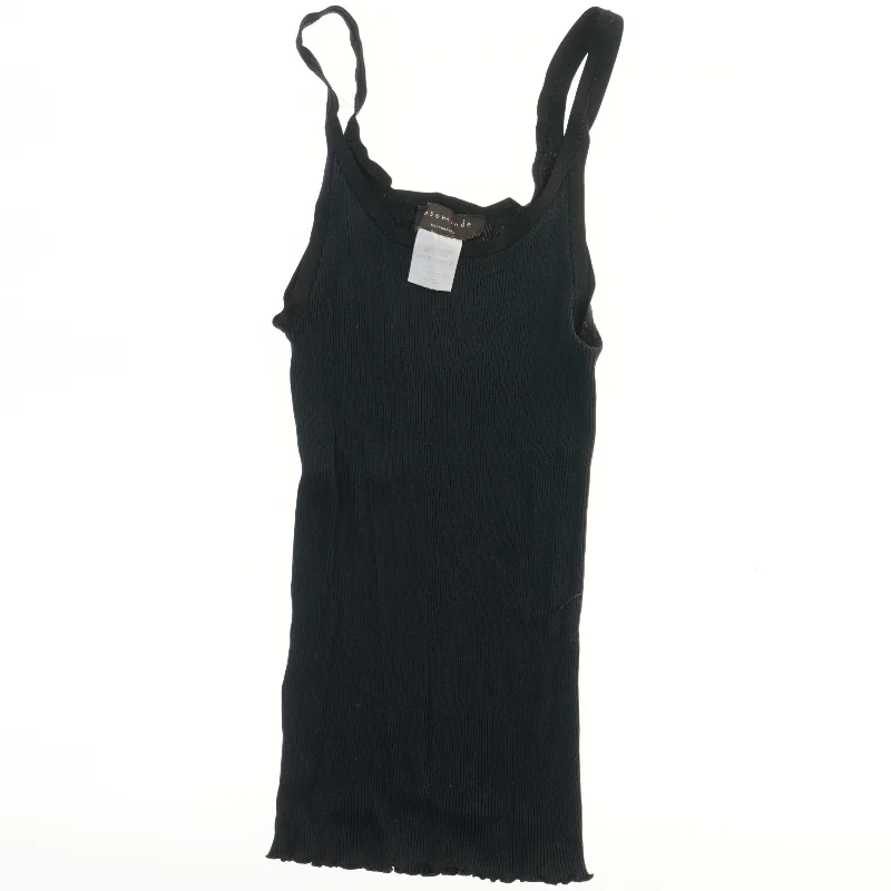 Sort top fra Rosemunde (str. XL)