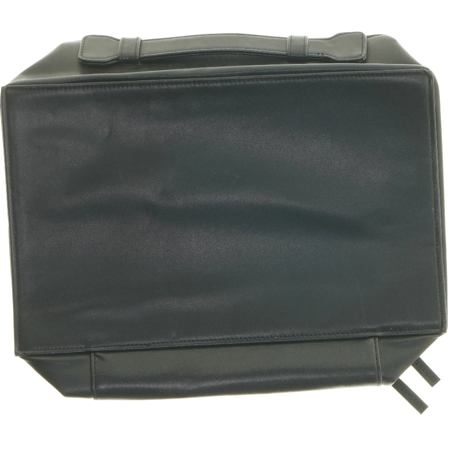 Rektangulær stor make-up pung med lynlåse (str. 35x30,5 cm)