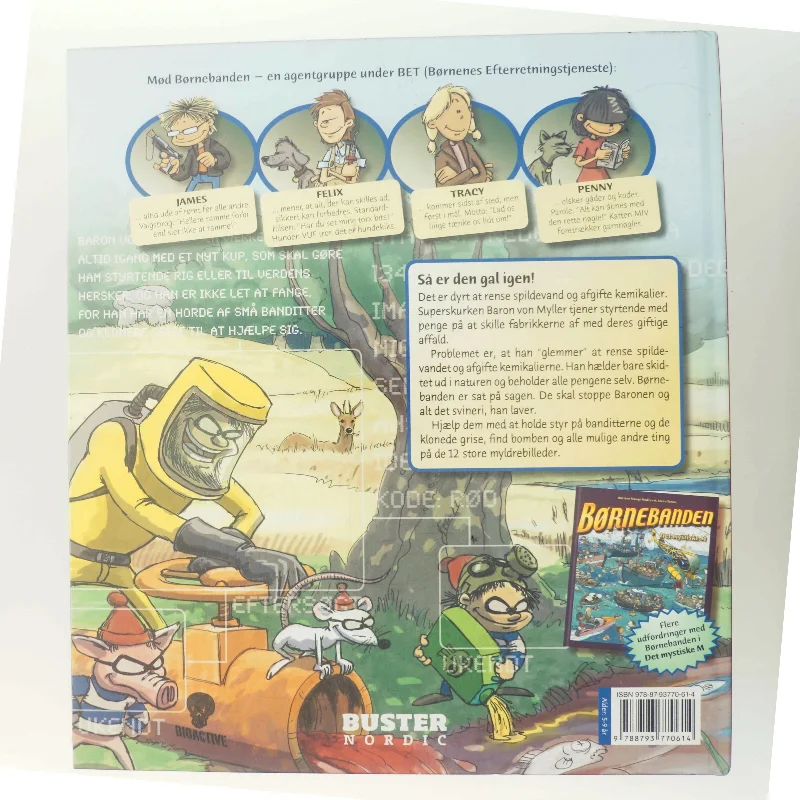 Børnebanden - Baronens svinestreg (Bog)