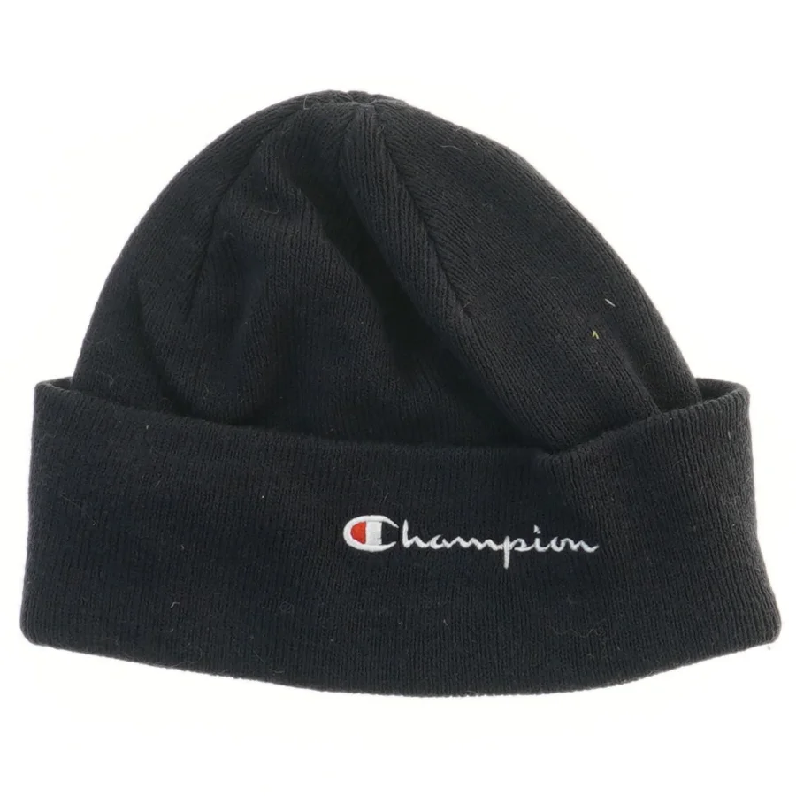 Sort Champion beanie fra Champion (str. 23,5 cm)