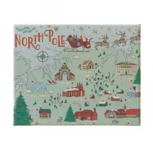 Julepynt/ørenringe fra Solid Brass (str. 7 cm)