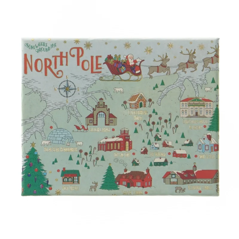 Julepynt/ørenringe fra Solid Brass (str. 7 cm)