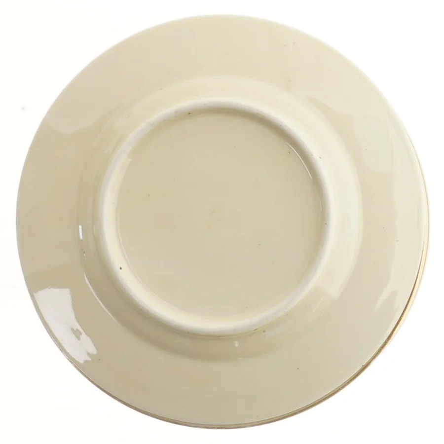 Sæt af 9 tallerkener med blomstermønster (str. 9 stk Ø 17 cm)