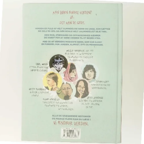 Vi ændrer verden : 30 historier om modige børn af Jakob Brodersen (Bog)