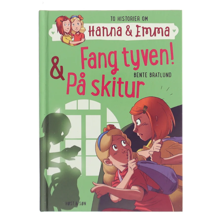 Hanna & Emma 5 : Fang tyven og På skitur af Bente Bratlund (Bog)