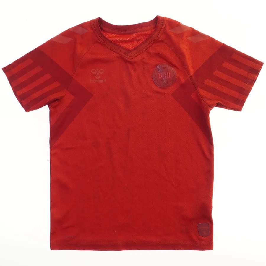 DK landsholdstrøje Hummel DBU logo trøje (str.  43x56 cm)