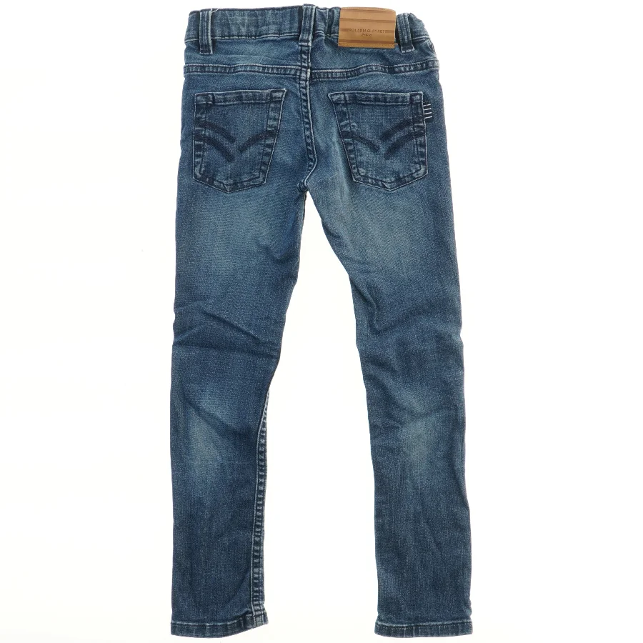 Polarn o. Pyret jeans med knælapper (str. 122)