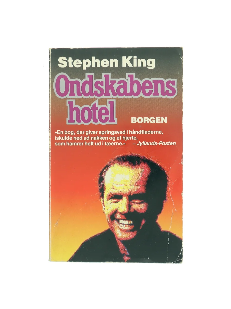 Forsiden af Ondskabens hotel (The Shining) af Stephen King