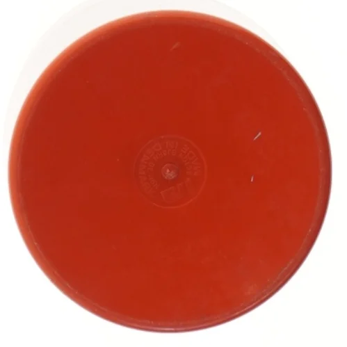 Rød plastik beholder fra Ira (str. 18 cm)