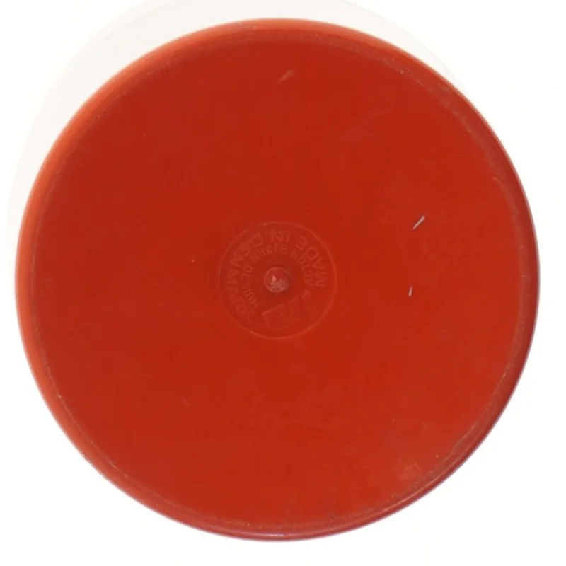 Rød plastik beholder fra Ira (str. 18 cm)