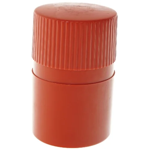 Rød plastik beholder fra Ira (str. 18 cm)