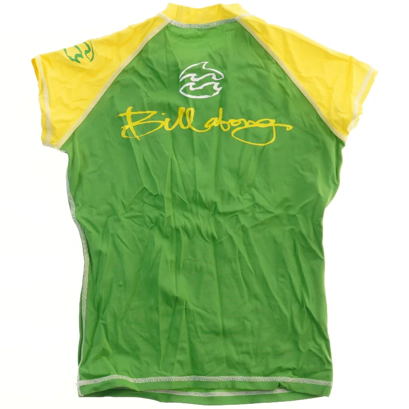 Billabong UV-bluse med korte ærmer (str.  bryst:39 længde:52 cm)