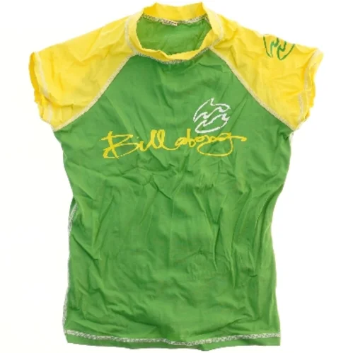 Billabong UV-bluse med korte ærmer (str.  bryst:39 længde:52 cm)