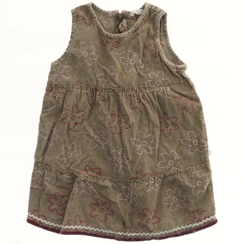 Minymo Fløjlskjole med blomstermønster (str. 92)