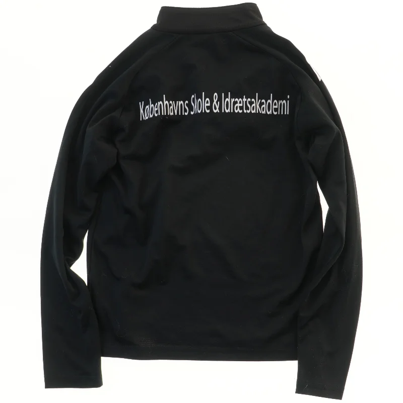 Sort Puma sportstrøje med logoer (str. 134)