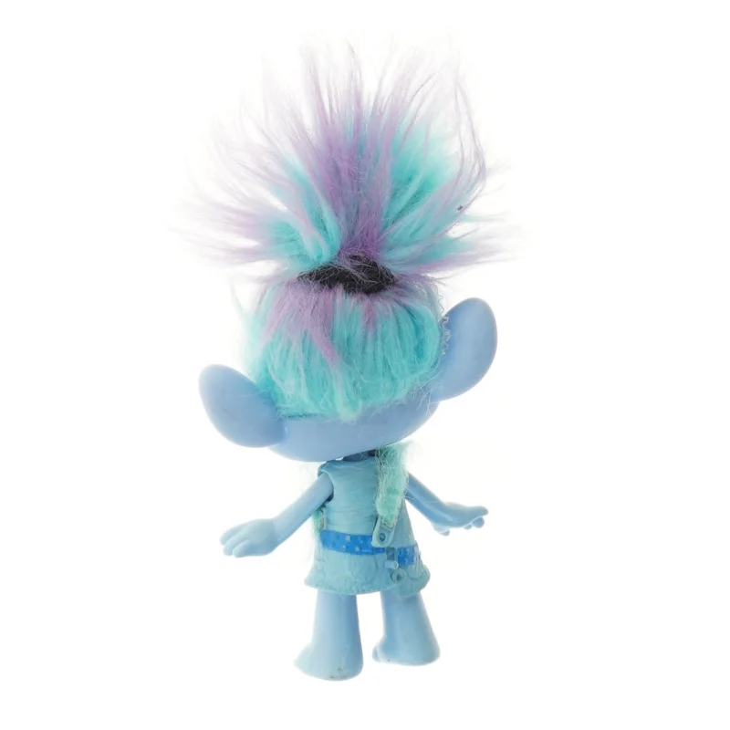 Troll dukke med farverigt hår fra Trolls (str. 20 cm)