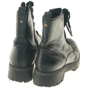 Sort læderstøvle str. 36 fra Next (str. 36 )