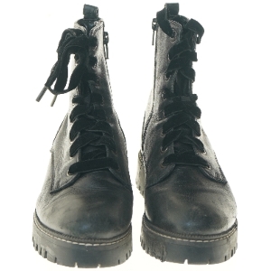 Sort læderstøvle str. 36 fra Next (str. 36 )