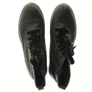 Sort læderstøvle str. 36 fra Next (str. 36 )