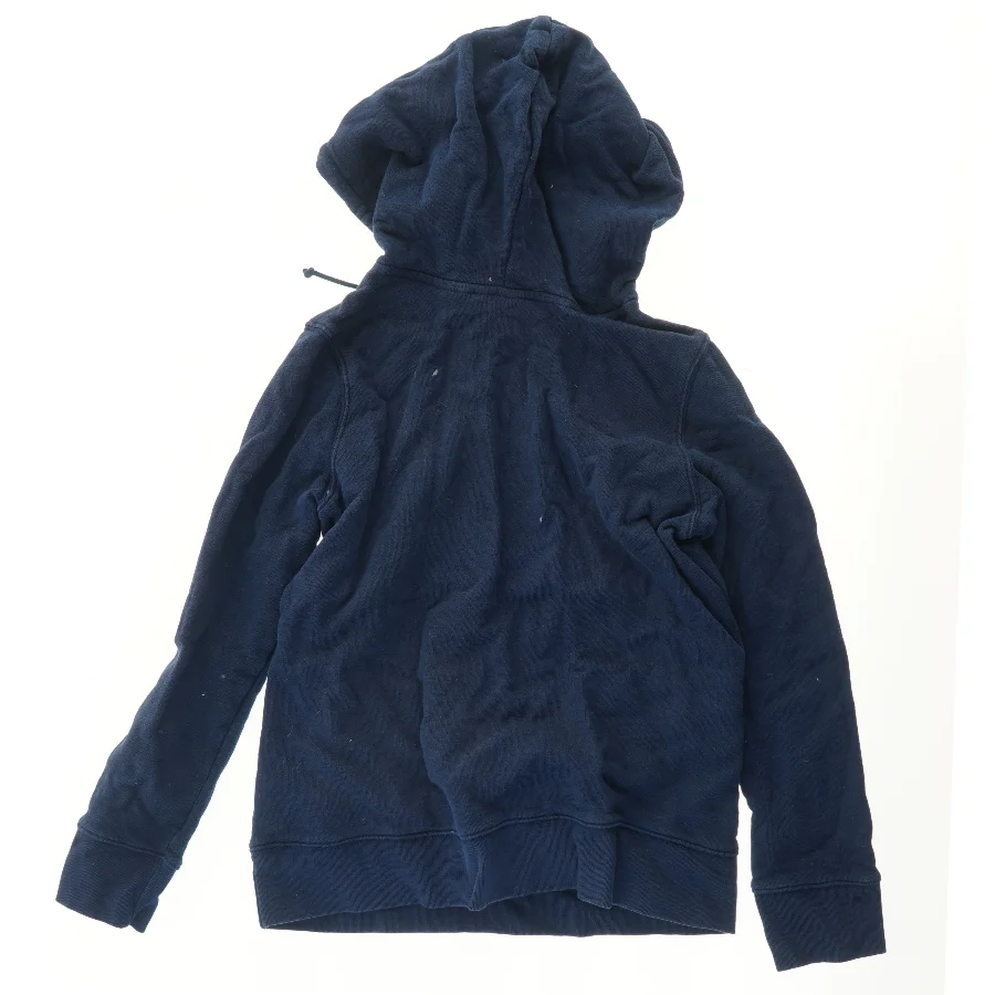 Blå hættetrøje med logo fra Adidas (str. 152)