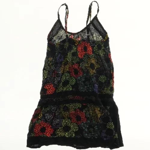 Blomstret kjole med stropper fra Oli (str. 128)