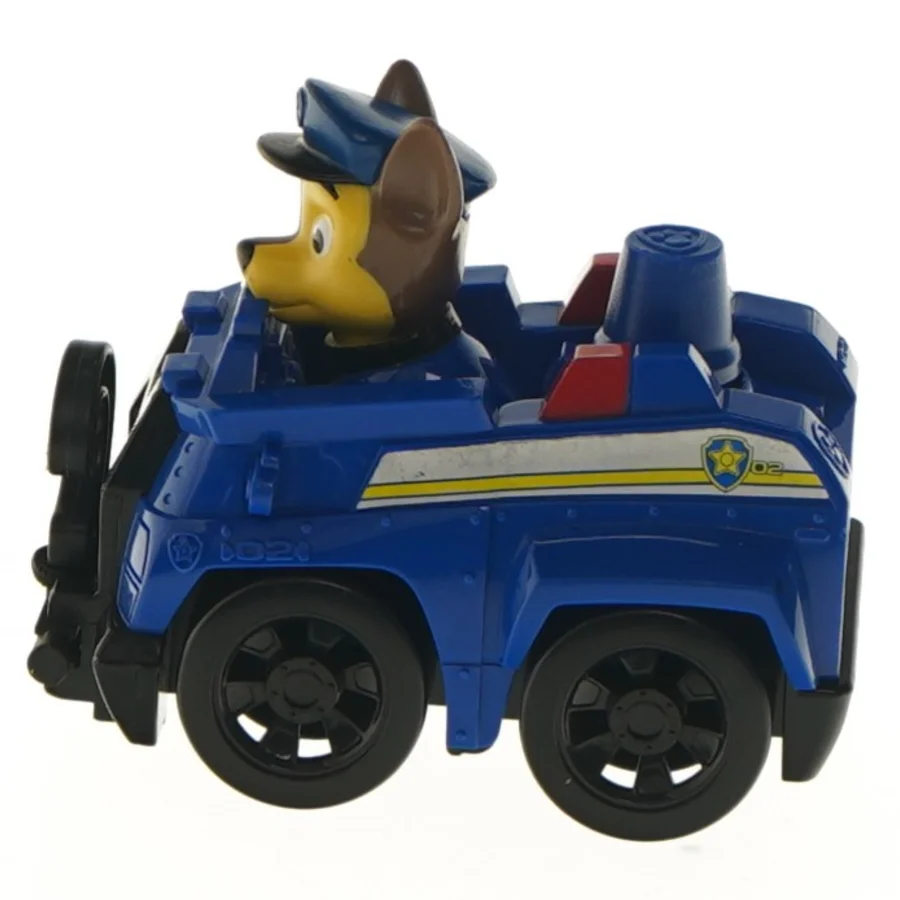 Paw patrol Legetøjsbil med figur (str. 10x5,5 cm)