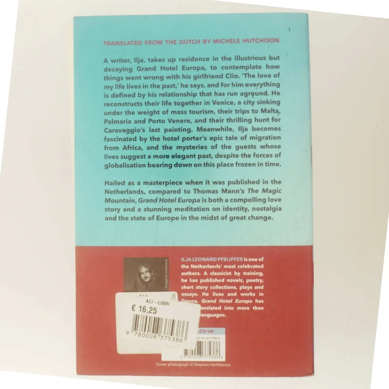Grand Hotel Europa af Ilja Leonard Pfeijffer (Bog)