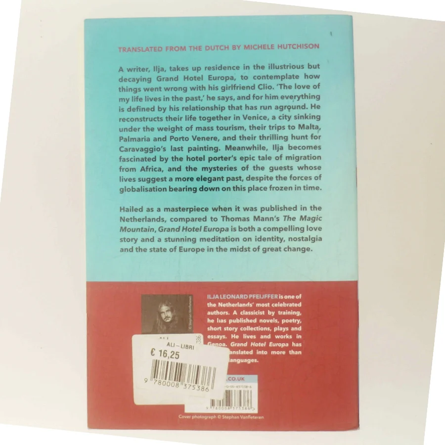 Grand Hotel Europa af Ilja Leonard Pfeijffer (Bog)