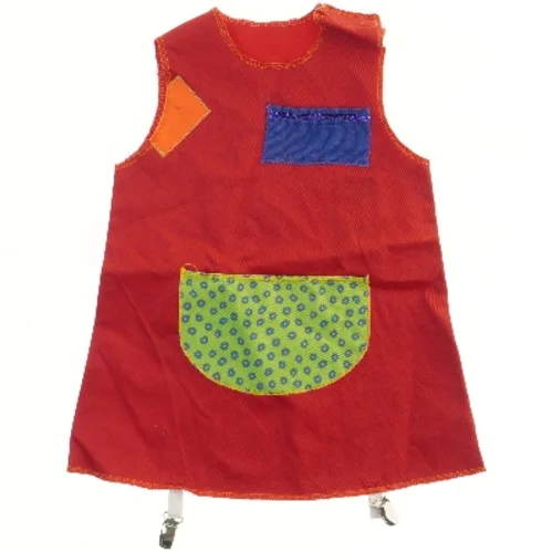 Pippi langstrømpe udklædning med lommer (str.  31x48 cm)