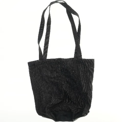 Sort denim tote taske (str. 41x39 cm)