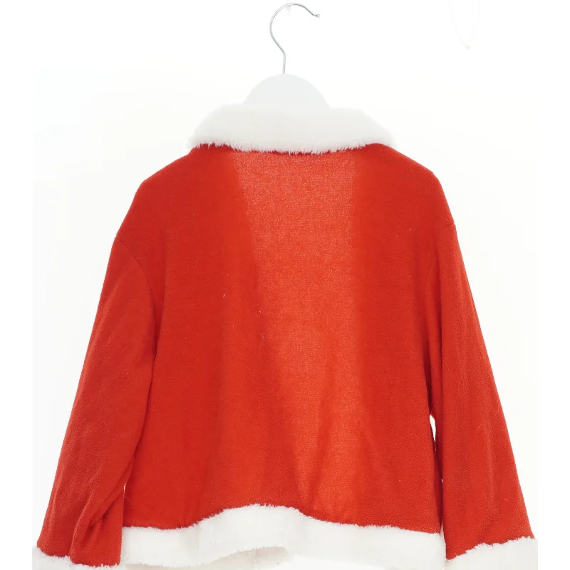 Julemandsjakke med hvid kant (str. 116)