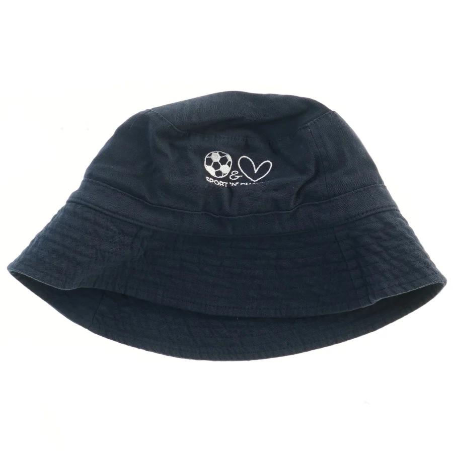 Blå bøllehat (str. Ø 28 cm)