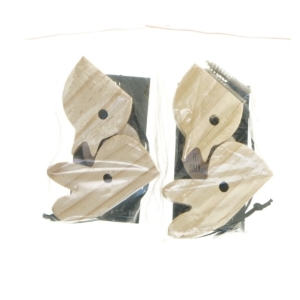 Bloomingville træhænger fra Bloomingville (str. 6 cm og 5 cm)