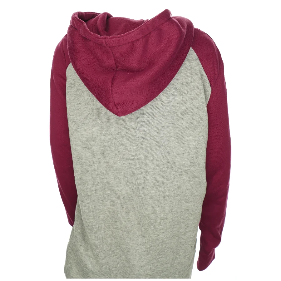 Hættetrøje med lynlås og lommer (str. XL)